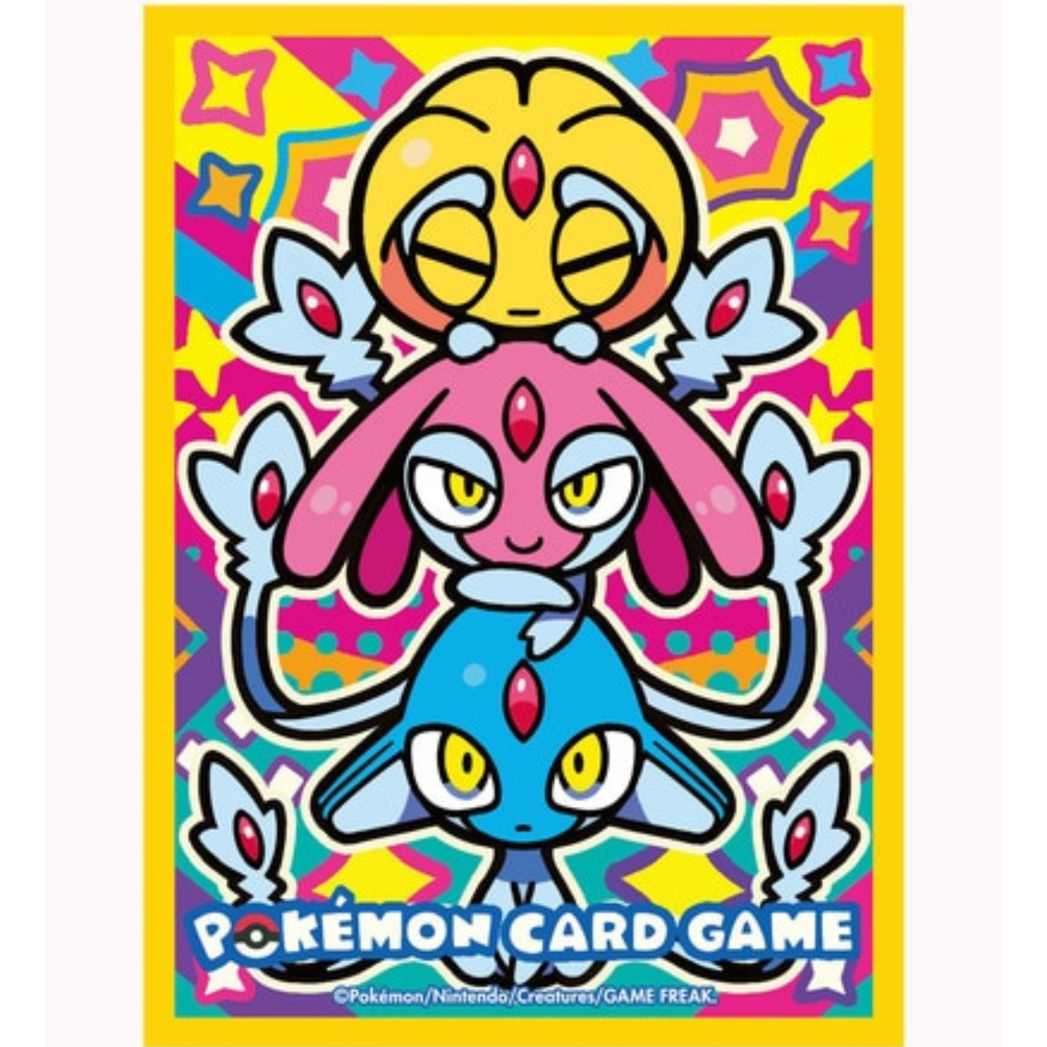 ポケセン限定 カラフルトリプル ユクシー＆エムリット＆アグノム