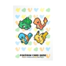 韓国限定 Pokémon Pixel Art （ピクセルアート ピカチュウ・フシギダネ・ヒトカゲ・ゼニガメ）