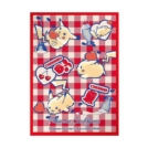 ピカチュウとハート【レッド】デッキシールド