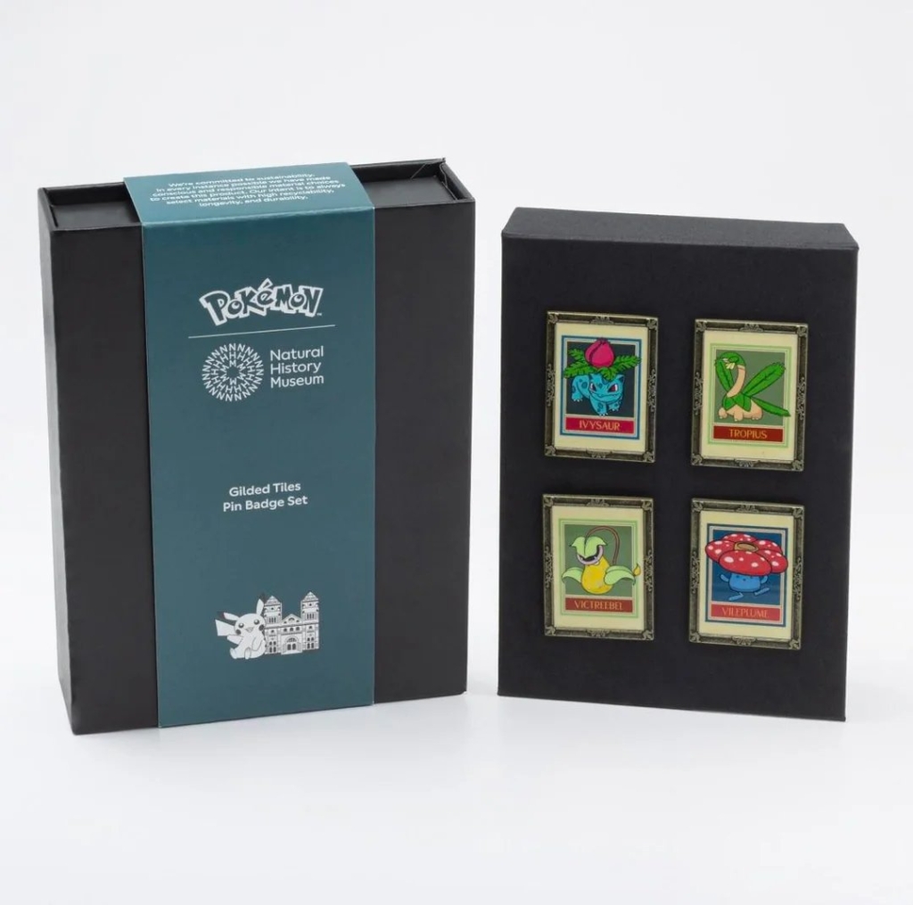 ポケモンとロンドン自然史博物館の期間限定ポップアップショップ
pokemon-natural-history-museum