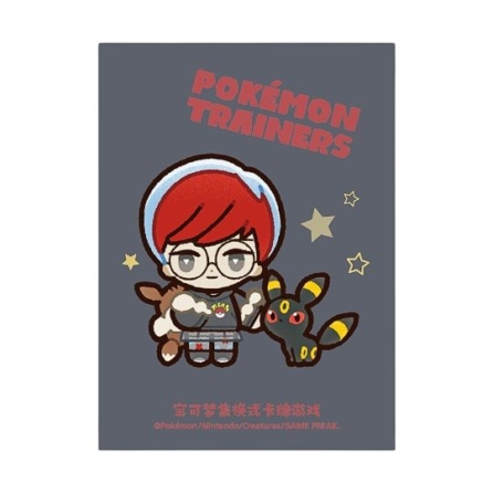 海外版POKÉMON TRAINERS パルデア ボタン＆ブラッキー