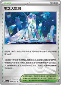ゼロの大空洞